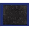Image 4 : Robert Davidson Haida 1960 Signed Argillite Totem 7 1/4" H. Good Condition…