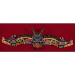 Jimmy Joseph Carved Sisiutl Mask 67" W. 20" H. Fine Condition…
