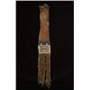 Image 1 : Plains Sinew Sewn Buckskin Pipe Bag Pony Beaded Fringe 36" H. Good Condition…