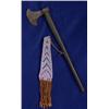 Image 1 : Northern Plains Iron Axe with Beaded Drop 21" L. Good Condition…