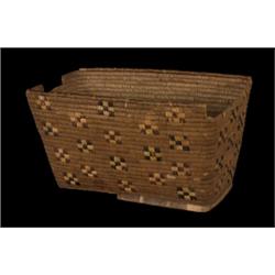 Lillooet Rectangular Storage Basket Ex. Brenchley Family Collection From New Westminister, B.C.…