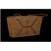 Image 1 : Large Fraser River Carry Basket with Handles Ex. Brenchley Family Collection From New Westministe…