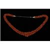 Image 1 : Navajo Graduated Red Branch Coral Necklace…