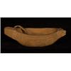Image 1 : Carved Seal Bowl Signed Rob Austin 1984 6 3/4" L. and Cedar Ladle Fine Condition…