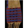 Image 2 : Blood Beaded Buckskin Tobacco Bag 26" H. Fine Condition…