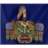 Image 1 : Kwakiutl Carved Loon Transformation Portrait Mask 22" W. 19" H. Good Condition…