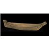 Image 1 : Old West Coast Carved and Painted Canoe 20" L. 5 1/2" W. 4 3/4" H. As Is…