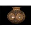 Image 1 : Large Fine Lined Casa Grande Pottery Olla Polychrome on Buff 11" D. 10" H. Fine Condition…
