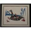Image 1 : Robert Sebastion Silkscreen of Canadian Geese 1981 19/50 32"x 25 1/2" Framed Fine Condition…