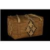Image 1 : Lillooet Covered Trinket Basket 8 3/4" L. 5" W. 5" H. Good Condition…