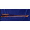 Image 1 : Three Old Sinew Wrapped Steel Tipped Plains Arrows 28" L. Fair Condition…