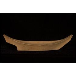 Carved Model Haida Canoe 13 1/2" L. Fine Condition…