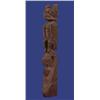 Image 1 : Chris John Thunderbird and Killer Whale Totem 21" H. Fine Condition…