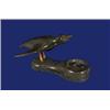 Image 1 : Inuit Carved Soapstone Seabird with Eggs in Nest 7 1/2" L. Good Condition…