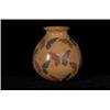 Image 1 : Fine Lined Casa Grande Pottery Olla Butterflies On Buff 9" D. 7" H. Fine Condition…