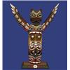 Image 1 : Eric Williams, Ditidaht Carved Totem 13" H. 6" W. Fine Condition…
