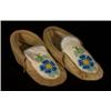 Image 1 : Pair of Beaded Moccasins 10 1/2" L. Good Condition…