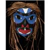 Image 1 : Glen Harris Carved Gitsan Warrior Mask 10" H. 9" W. Fine Condition…