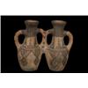 Image 1 : Cochiti Pueblo Pottery Wedding Vase 9" W. 8" H. Good Condition…