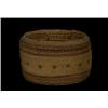 Image 1 : Small Nuu-chah-nulth Basket 4" D. Fair Condition Lid Missing…