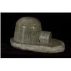 Image 1 : Inuit Soapstone Model Igloo 5 1/2" L. Fine Condition…