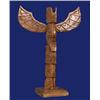 Image 1 : Northwest Coast Carved Thunderbird and Bear Totem 16 1/4". Good Condition…