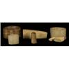 Image 1 : Six Walrus Ivory Inuit Artifacts 3 3/4" L. - 1 1/2" L. Good Condition Not Allowed to Ship to U…