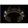 Image 1 : Navajo Silver and Turquoise Watch Band Good Condition…