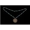 Image 1 : Louis XVI Peace Medal Strung on Trade Beads…