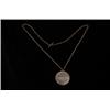 Image 1 : John Adams Peace Medal Strung on Copper Beads…
