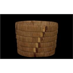Small Salish Open Basket 8" D. Fair Condition…