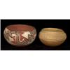 Image 1 : Two Small Hopi Pots One Cracked 5" D. 4 1/4" D.…