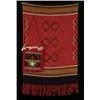 Image 1 : Red Wool Wall Hanging and a Woven Bag…
