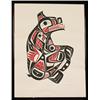 Image 1 : Man, Bear Transformation Silkscreen by Robert Sebastion 1979 78/100 26"x 20" Framed Fair Condi…