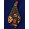 Image 1 : Carved and Painted Killer Whale Plaque 12" L. Good Condition…