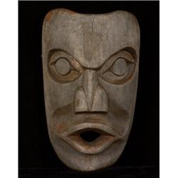 West Coast Weathered Cedar Mask 10" H. 6 1/2" W. Fair Condition…