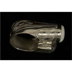 Barry Wilson Silver Ring Hummingbird Design…