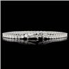 Image 2 : 18k White Gold 6.55ct Diamond Bracelet