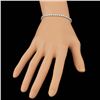 Image 5 : 18k White Gold 6.55ct Diamond Bracelet