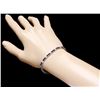 Image 4 : 18k Gold 6ct Sapphire 2.70ct Diamond Bracelet