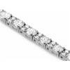 Image 2 : 18k White Gold 8.60ct Diamond Bracelet