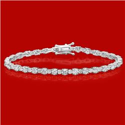 18k Gold 7.50ct Diamond Bracelet