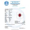 Image 5 : 14k White Gold 5.00ct Ruby 1.00ct Diamond Ring