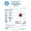 Image 6 : 14k White Gold 10.00ct Ruby 0.80ct Diamond Ring