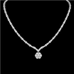 18K Gold 15.79ct Diamond Necklace