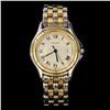 Image 1 : Cartier Montres Cougar Two-Tone SS 18K Yellow Gold