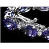 Image 3 : 14k Gold 14ct Tanzanite 0.60ct Diamond Bracelet