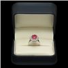 Image 4 : 14K Gold 4.64ct Ruby 0.98ct Diamond Ring