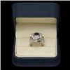 Image 3 : 14K Gold 1.86ct Sapphire & 1.25ct Diamond Ring