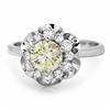Image 2 : 14k White Gold 1.3ct Diamond Ring